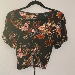 Flattering floral top